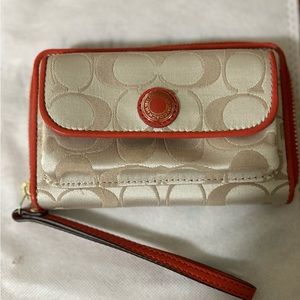Coach wristlet